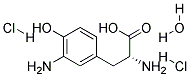 3-Amino-D-tyrosine dihydrochloride monohydrate 结构式