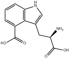 4-CARBOXY-D-TRYPTOPHAN 结构式