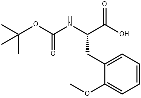 BOC-2-METHOXY-L-PHENYLALANINE 结构式