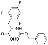 CBZ-2,4,6-TRIFLUORO-L-PHENYLALANINE 结构式