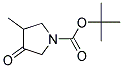 N-(t-Butoxy carboNyl)-4-methyl-3-pyrrolidoNe 结构式