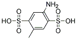 4-Amino-1-Methyl Benzene-2,5-Disulfonic Acid 结构式