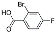 4-Fluoro-2-Bromo Benzoic Acid 结构式