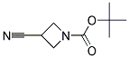 Boc-3-cyanoazetidine 结构式