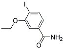 3-ETHOXY-4-IODOBENZAMIDE 结构式