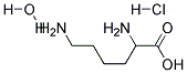 DL-LYSINE:HCL:H2O (1-13C, 99%, EPSILON-15N, 99%) 结构式