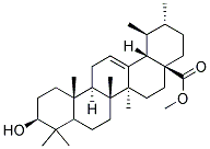 URSOLIC ACID METHYLESTER(SECONDARY STANDARD) 结构式