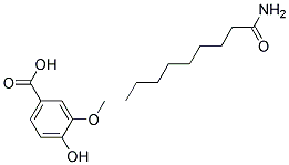 Vanillic acid pelargonamide 结构式