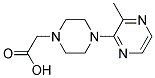 [4-(3-methylpyrazin-2-yl)piperazin-1-yl]acetic acid 结构式