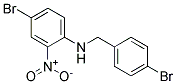 (4-Bromo-benzyl)-(4-bromo-2-nitro-phenyl)-amine 结构式