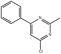 4-chloro-2-methyl-6-phenylpyrimidine 结构式
