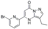 5-(6-bromopyridin-2-yl)-3-ethylpyrazolo[1,5-a]pyrimidin-7(4H)-one 结构式