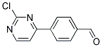 4-(2-Chloro-pyrimidin-4-yl)-benzaldehyde 结构式