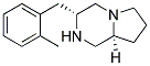 (3R,8aS)-3-(2-methylbenzyl)octahydropyrrolo[1,2-a]pyrazine 结构式