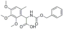 {[(benzyloxy)carbonyl]amino}(2,3,4-trimethoxy-6-methylphenyl)acetic acid 结构式