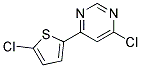 4-Chloro-6-(5-chloro-thiophen-2-yl)-pyrimidine 结构式