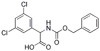 {[(benzyloxy)carbonyl]amino}(3,5-dichlorophenyl)acetic acid 结构式