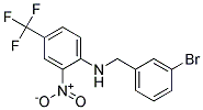 (3-Bromo-benzyl)-(2-nitro-4-trifluoromethyl-phenyl)-amine 结构式