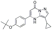 5-(4-tert-butoxyphenyl)-3-cyclopropylpyrazolo[1,5-a]pyrimidin-7(4H)-one 结构式