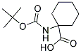 CIS-1S-(TERT-BUTYLOXYCARBONYL-AMINO)-CYCLOHEXYL-3R-CARBOXYLIC ACID 结构式