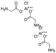 ALUMINUM CHLORIDE GLYCINATE 结构式