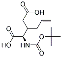 N-ALPHA-TERT-BUTYLOXYCARBONYL-D-GLUTAMIC ACID BETA-ALLYL ESTER 结构式