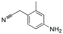 4-AMINO-2-METHYLPHENYLACETONITRILE 结构式