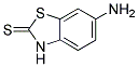 6-AMINO-1,3-BENZOTHIAZOLE-2(3H)-THIONE 结构式