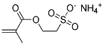 2-Sulfoethyl methacrylate, ammonium salt 结构式