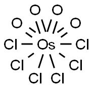 Hexachloroosmic acid 结构式