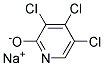 Trichloropyridinol, sodium salt 结构式