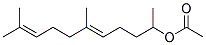 6,10-Dimethyl-5,9-undecadien-2-yl acetate 结构式