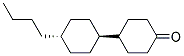 trans-4'-n-Butylcyclohexyl-4-cyclohexanone 结构式