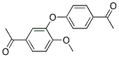 3'-(P-ACETYLPHENOXY)-4'-METHOXYACETOPHENONE 结构式