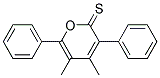 4,5-DIMETHYL-3,6-DIPHENYL-2-PYRANTHIONE 结构式