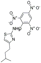 4-ISOPENTYL-2-THIAZOLAMINEPICRATE 结构式