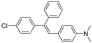4-(4-CHLORO-A-PHENYLSTYRYL)-N,N-DIMETHYLANILINE 结构式