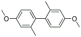 4,4'-DIMETHOXY-2,2'-DIMETHYLBIPHENYL 结构式