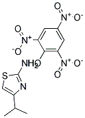 4-ISOPROPYL-2-THIAZOLAMINEPICRATE 结构式