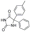 5-PHENYL-5-(P-TOLYL)-2,4-IMIDAZOLIDINEDIONE 结构式