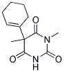 5-(1-CYCLOHEXENYL)-1,5-DIMETHYL-2,4,6(1H,3H,5H)-PYRIMIDINETRIONE 结构式