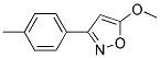 5-METHOXY-3-(P-TOLYL)ISOXAZOLE 结构式