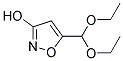 5-DIETHOXYMETHYL-3-ISOXAZOLOL 结构式