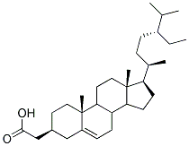 5-STIGMASTEN-3B-YLACETATE 结构式