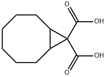 Bicyclo(6.1.0)nonane-9,9-dicarboxylicacid 结构式