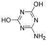 6-AMINO-1,3,5-TRIAZINE-2,4-DIOL 结构式