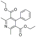 DIETHYL2,6-DIMETHYL-4-PHENYL-3,5-PYRIDINEDICARBOXYLATE 结构式