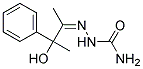 DL-3-HYDROXY-3-PHENYL-2-BUTANONESEMICARBAZONE 结构式