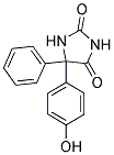 DL-5-(P-HYDROXYPHENYL)-5-PHENYLHYDANTOIN 结构式