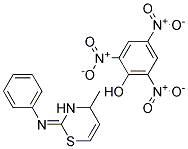 N-(4-METHYLTETRAHYDRO-1,3-THIAZIN-2-YLIDENE)ANILINEPICRATE 结构式